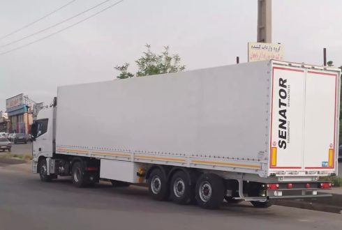 کانتینر چادری سناتور صنعت مدل 1403